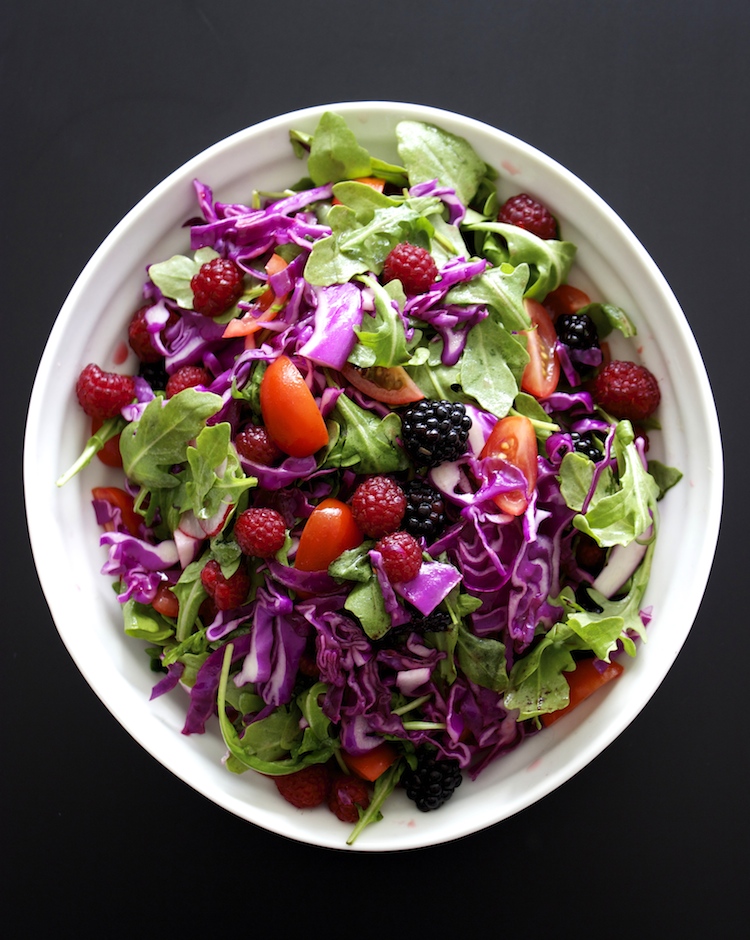 Red Cabbage Salad – Soaking in the Colors of India!